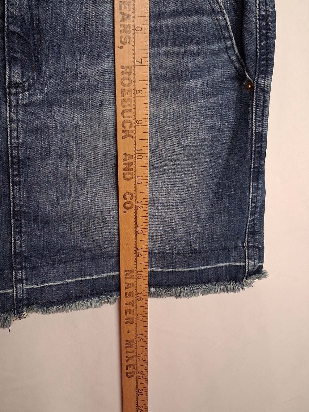 MICHAEL MICHAEL KORS Denim Mini Skirt 6 Small - Picture 7 of 7